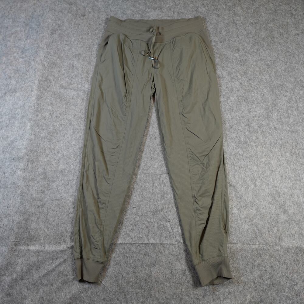 Lululemon Pants Womens 8 Dance Studio Jogger 27" Green Athleisure Workout Gym